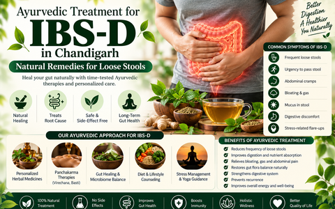 Ayurvedic Treatment for IBS-D in Chandigarh: Natural Remedies for Loose Stools