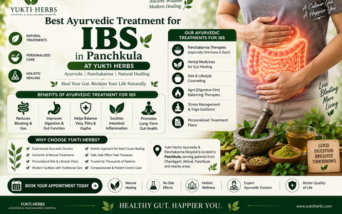 Best Ayurvedic Treatment for IBS in Panchkula – Yukti Herbs