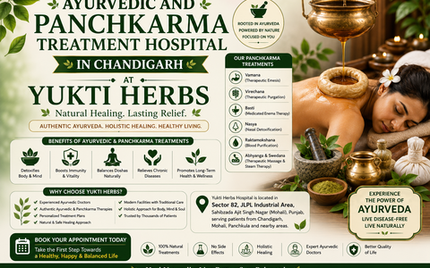 Ayurvedic and Panchkarma Treatment Hospital in Chandigarh – Yukti Herbs