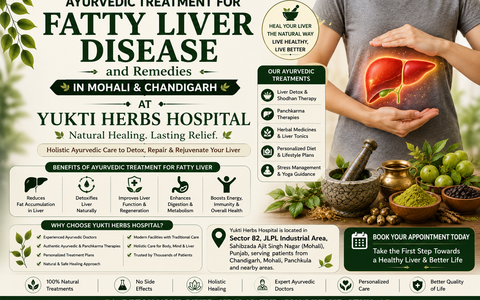 Ayurvedic Treatment for Fatty Liver Disease and Remedies in Mohali & Chandigarh