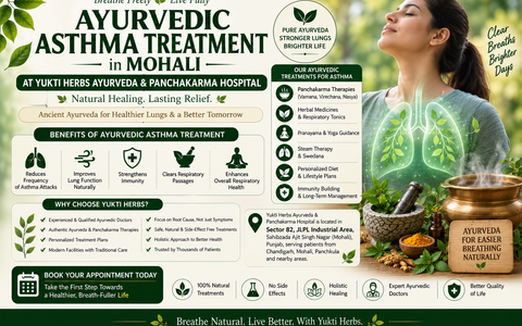 Ayurvedic Asthma Treatment in Mohali – Yukti Herbs Ayurveda & Panchakarma Hospital