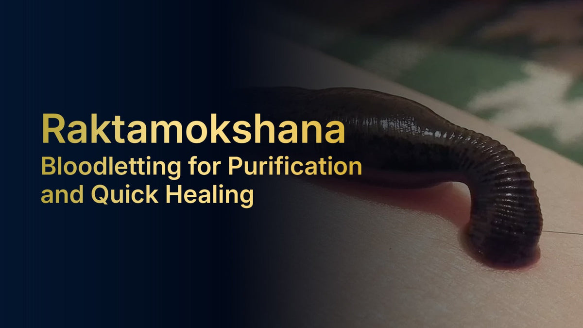 Raktamokshana: Bloodletting for Purification and Quick Healing