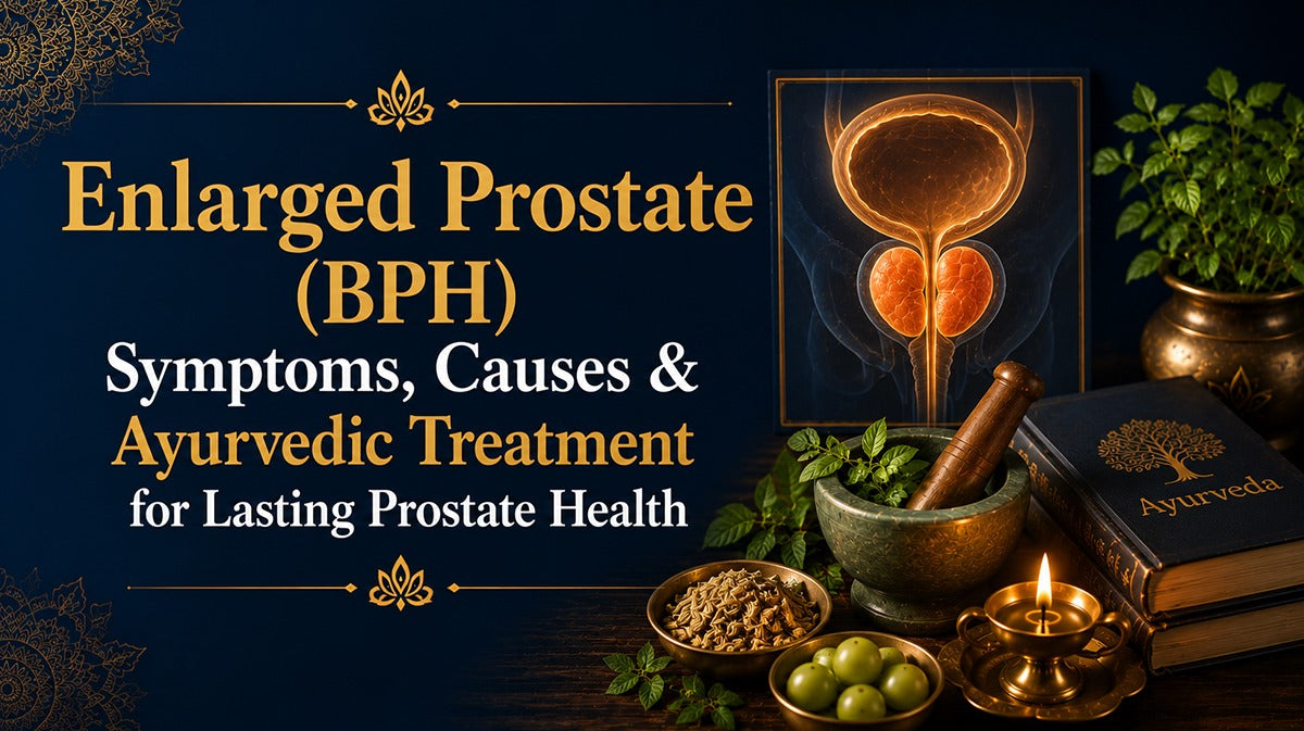 Enlarged Prostate (BPH) Symptoms, Causes & Ayurvedic Treatment for Lasting Prostate Health