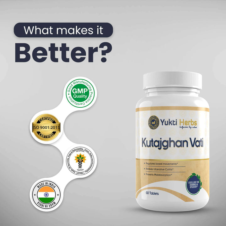 Yukti Herbs Kutajghan Vati 