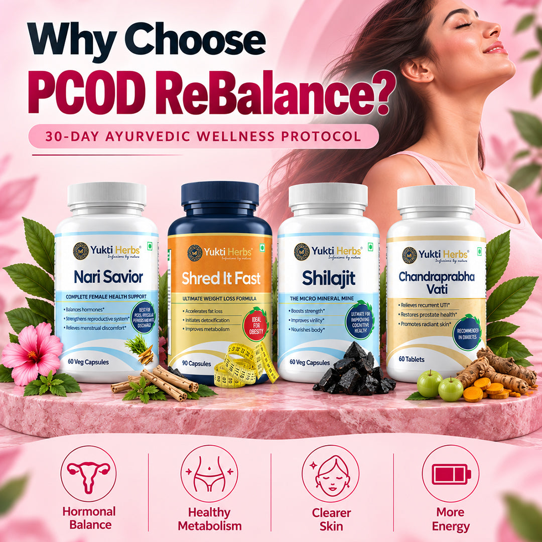 ReBalance™ Protocol | 30-Day Ayurvedic Women's Wellness